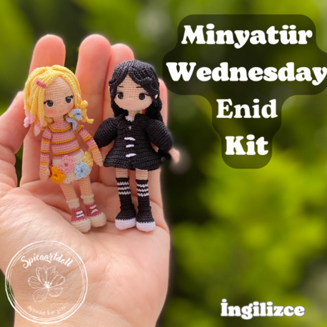 Minyatür Wednesday & Enid Kit