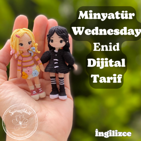 Minyatür Wednesday & Enid Tarif (İngilizce)