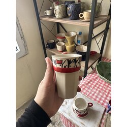 ev desen bardak