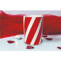 KIRMIZI SPİRAL BARDAK