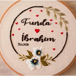 işlemeli pano