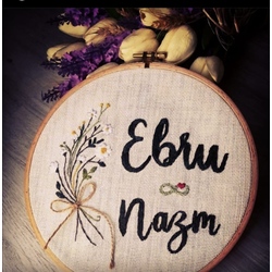 kişiye özel isimli pano 