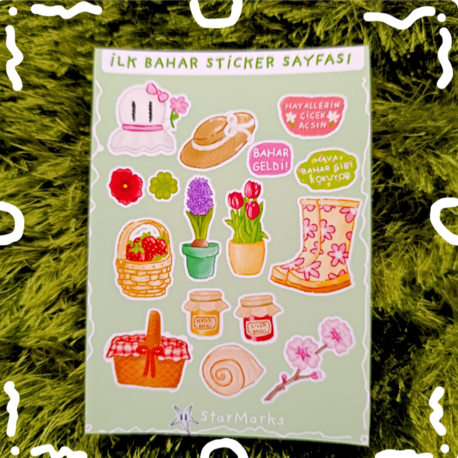 bahar sticker sheet