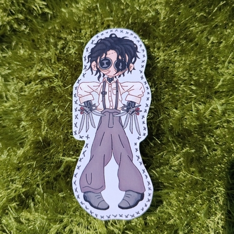 Edward scissorhands Sticker 