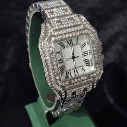 Iced Carti Case Watch (Silver)