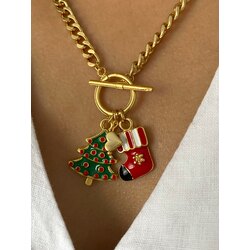 Yılbaşı Charm Kolye