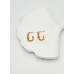 Rift VIP Gold Earring | Küpe