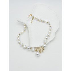 Seraph İnci Kolye - Gold
