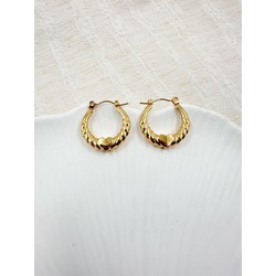 Love Links 316l Çelik Küpe