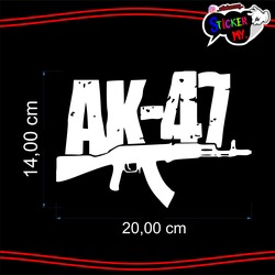 AK 47 STİCKER 