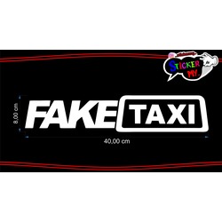 FAXE TAXI STİCKER