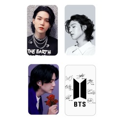 BTS Suga 4'lü Fotokart