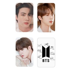 BTS Kim Seok-Jin 4'lü Fotokart