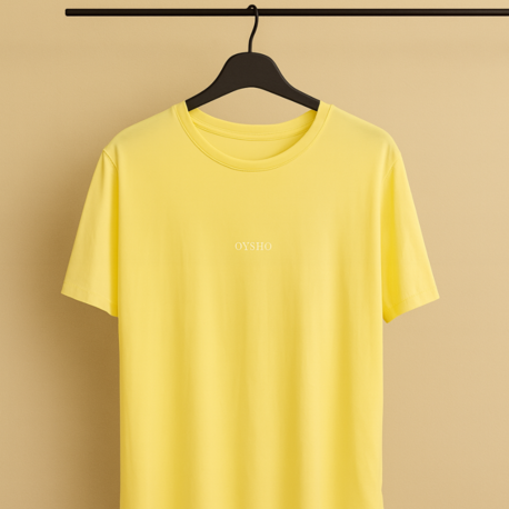 Oysho Model Lazer Kesim Kumaş T-Shirt