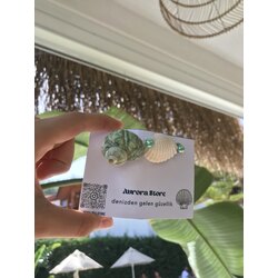 yeşil deniz kabuğu inci detay