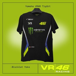 Yamaha VR46 Siyah Tişört