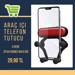 Araç içi telefon tutucu