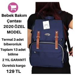 Bebek Bakım Çantası Özel Model Lacivert