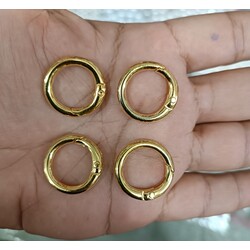 2.50 cm çanta halkası gold 4 adet