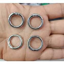 2.50 cm çanta halkası nikel 4 adet