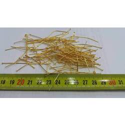 4cm düz civi sarı 10 gram