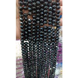 10 mm kristal siyah 1 dizi 