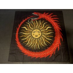 Dragon and Sun Duvar Örtüsü