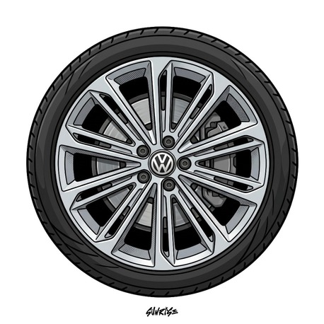 Volkswagen Verona Passat Jant Halı