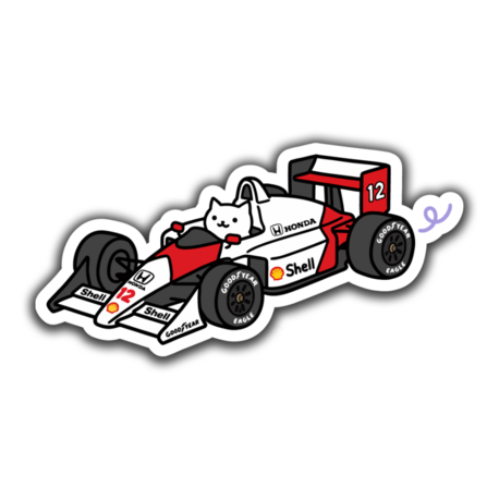 McLaren MP4/4 Sticker