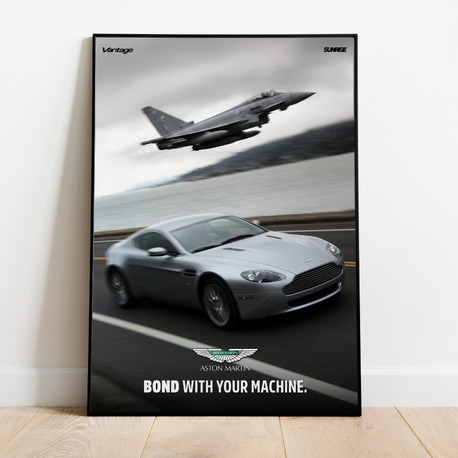 Aston Martin V8 Vantage Poster