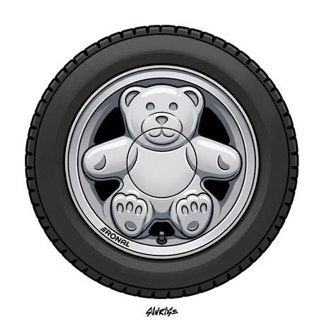 Ronal Teddy Bear Jant Halı