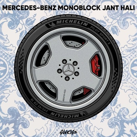 Mercedes-Benz AMG Monoblock Jant Halı