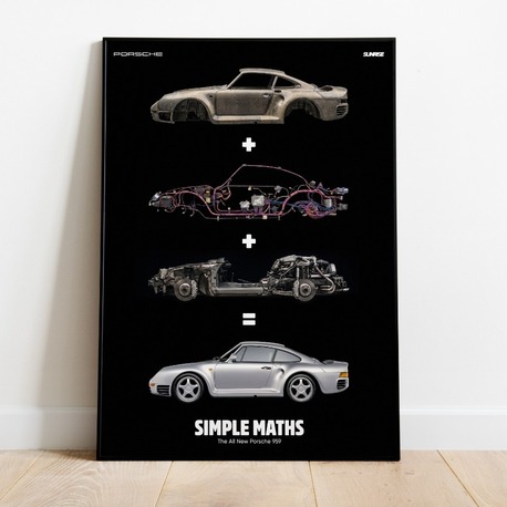 Porsche 959 Poster