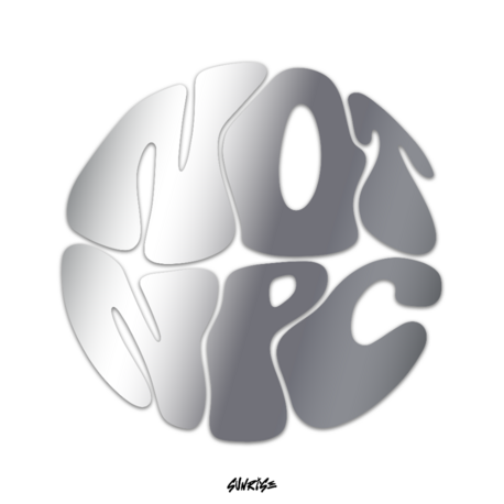 NOT NPC Sticker (Krom/Gold)