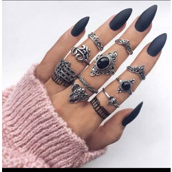 10 parça  bohemian set 