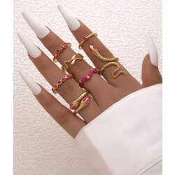 Pink snake özel set