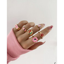 6 parça ying yang set