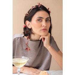 FROYA - Sarkık Çiçek Detaylı Taç