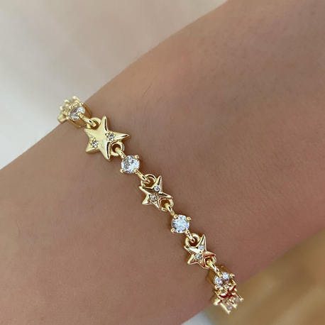 Yıldız Gold Bileklik