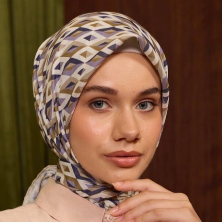İpekhan Marrakech Koleksiyon Soft Eşarp 1213 - Gri 06
