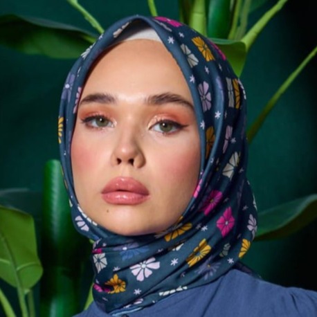 İpekhan Marrakech Koleksiyon Soft Eşarp 1204 - PatlıcanMor 10