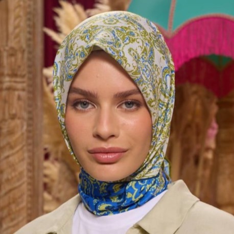 İpekhan Marrakech Koleksiyon Soft Eşarp 1210 - Sarı 04