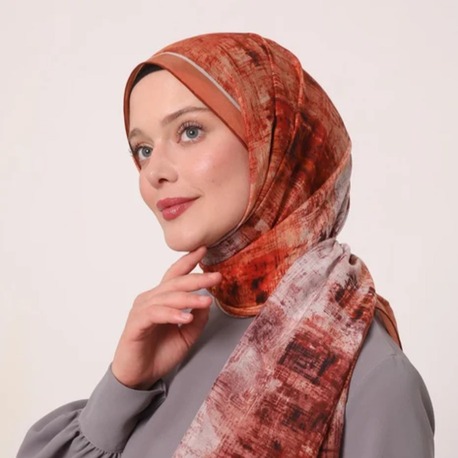 Luvensara Silk Elite Şal | Turuncu