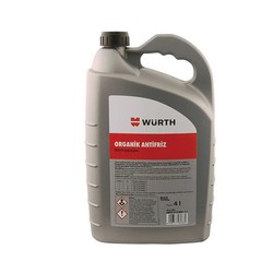 Würth Organik Antifiriz 4 Litre