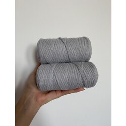 Gri Makrome İpi (250Gr)