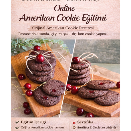 online american cookie eğitim