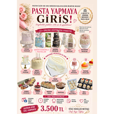 Pasta yapmaya giriş paketi