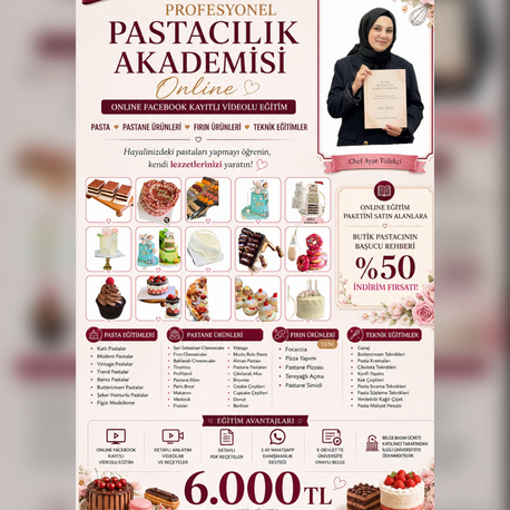 Online Pastacılık Akademisi