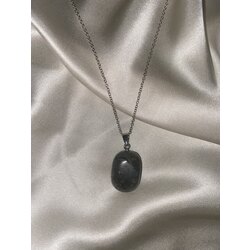 Labradorit Taşı Kolye