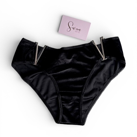 VS V Demirli Kadife Bikini Külot STD